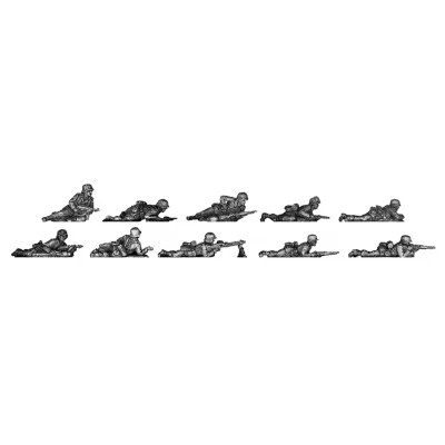 Infantry section prone (20mm)