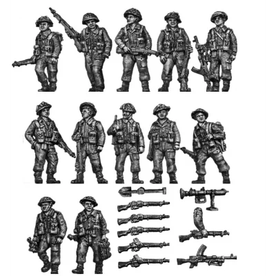 Infantry section walking (20mm)
