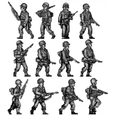 Infantry squad, walking (20mm)