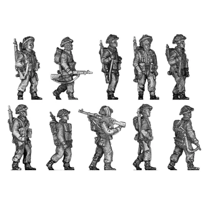 Infantry squad, walking (20mm)