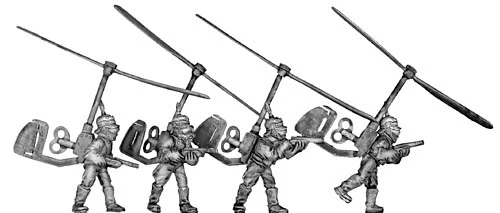 Jäger mit Whirlenkriegenfleigen (28mm)