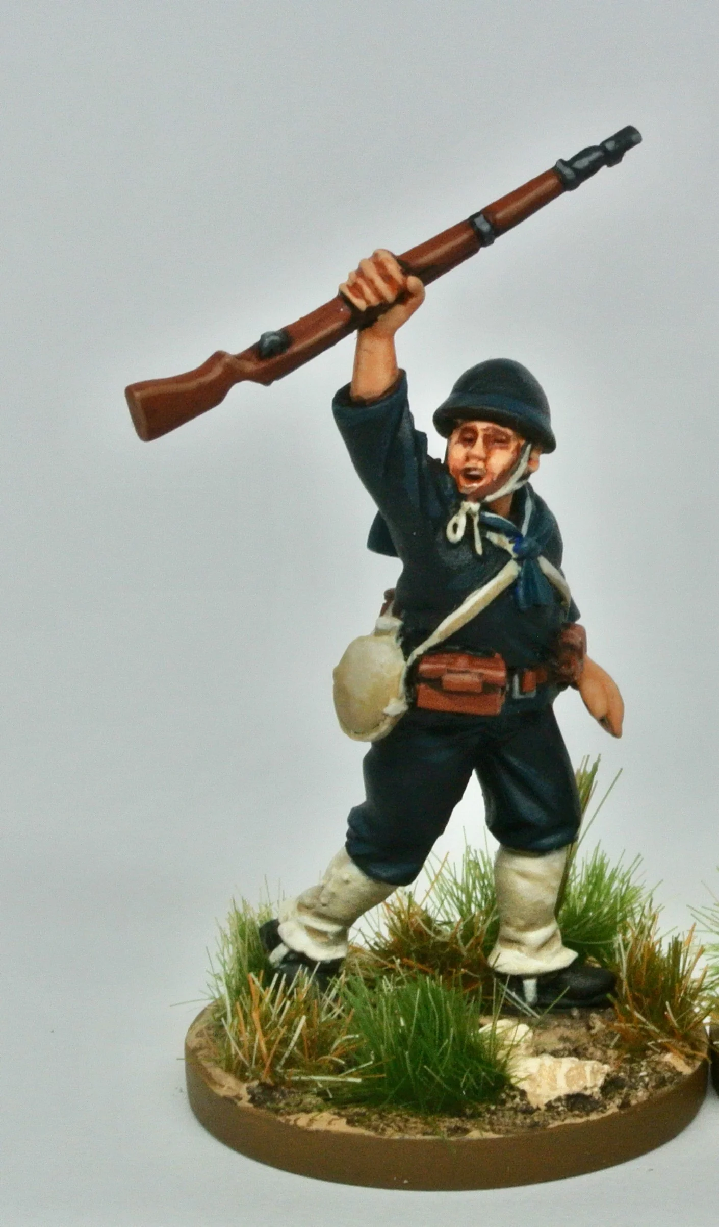 NEW - Japanese Naval Landing Infantry with rifle (28mm) - Image 2
