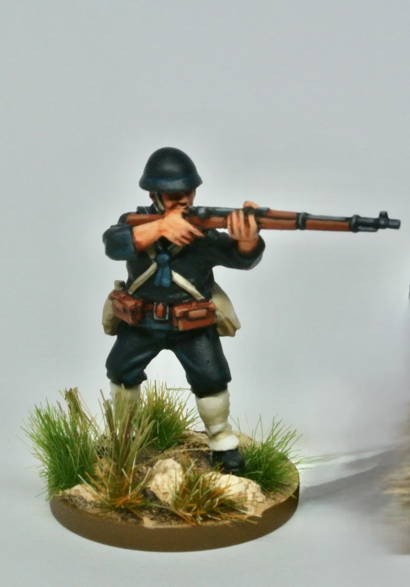 NEW - Japanese Naval Landing Infantry with rifle (28mm) - Image 3