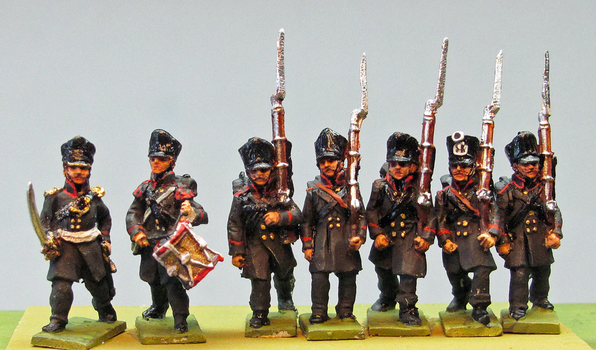 Lutzow Freikorps musketeers (18mm) - Image 2