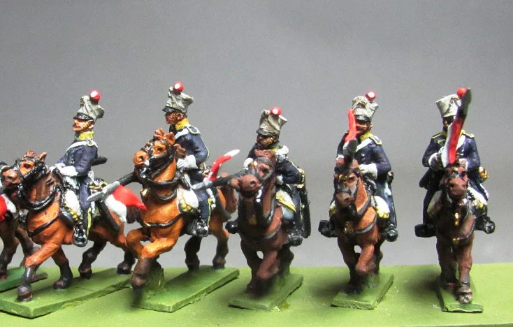 NEW - Lancers charging (18mm)