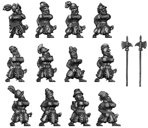 Landsknecht Halberdier 1550-1590 (15mm)