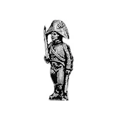 Landwehr officer, cocked hat (18mm) - Superseded see KK101
