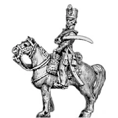 Landwehr officer, shako (18mm)