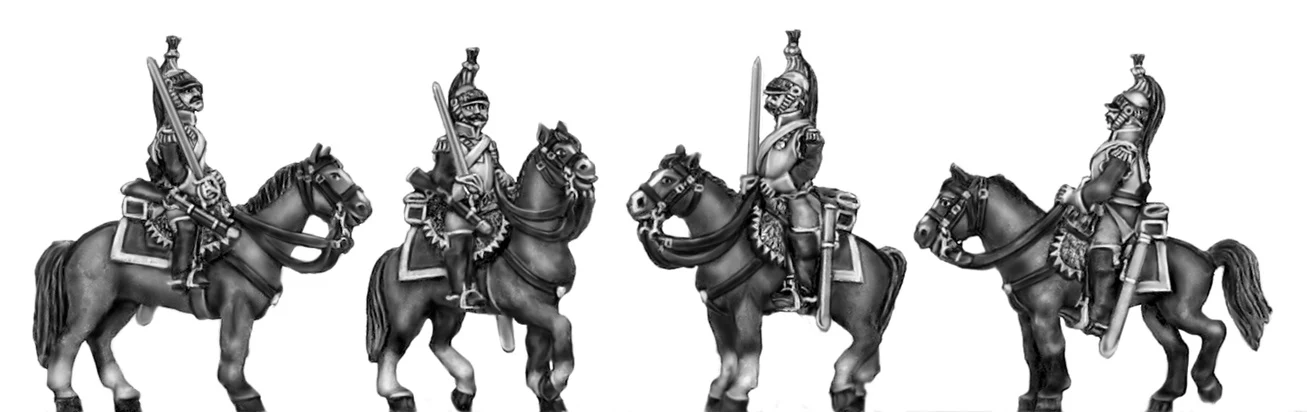 Cuirassier with carbine (18mm)