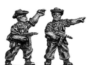 Legionnaire Officer in bush hat (15mm)