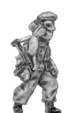 Legionnaire with radio telephone in beret (15mm)