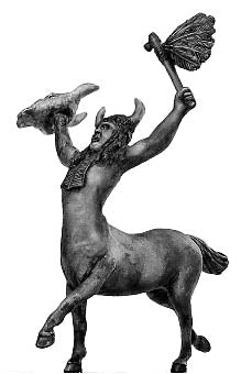 Liberi Centaur Shaman (28mm)
