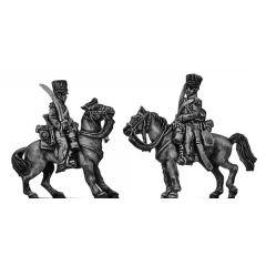 Light Dragoons at rest (18mm)