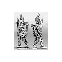 Light infantry, marching (18mm)