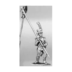 Light infantry standard bearer (18mm)