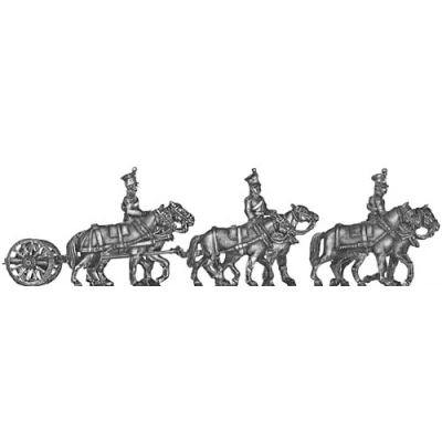 Limber, team and drivers (18mm)