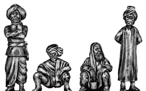 Male Indian Civilian Set (28mm)