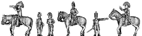 Mexican Staff Officer set (18mm)