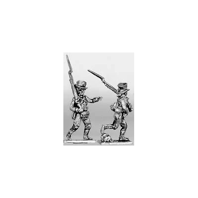 Militiaman, round hat (18mm)