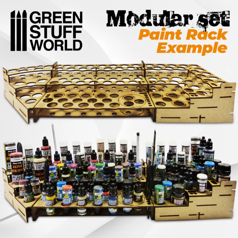 Modular Paint Rack - FRONT - Image 2