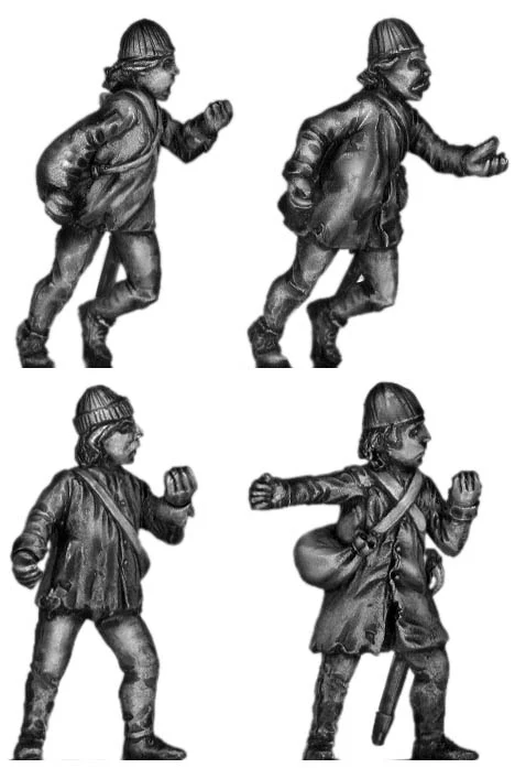 Montrose Irish pikeman (28mm)