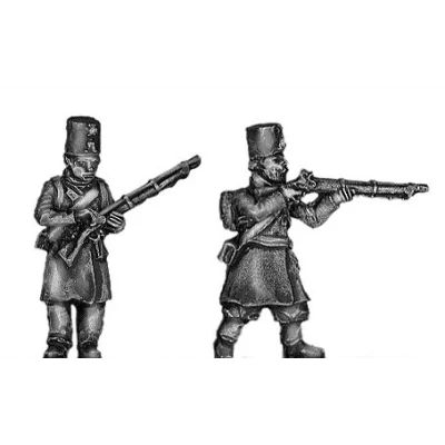 Moscow Militia firing and loading (18mm)