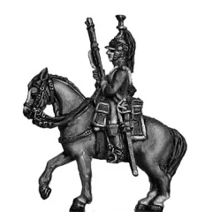 Mounted dragoon at rest (18mm)