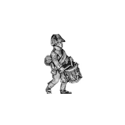 Musketeer drummer, bicorne (18mm)