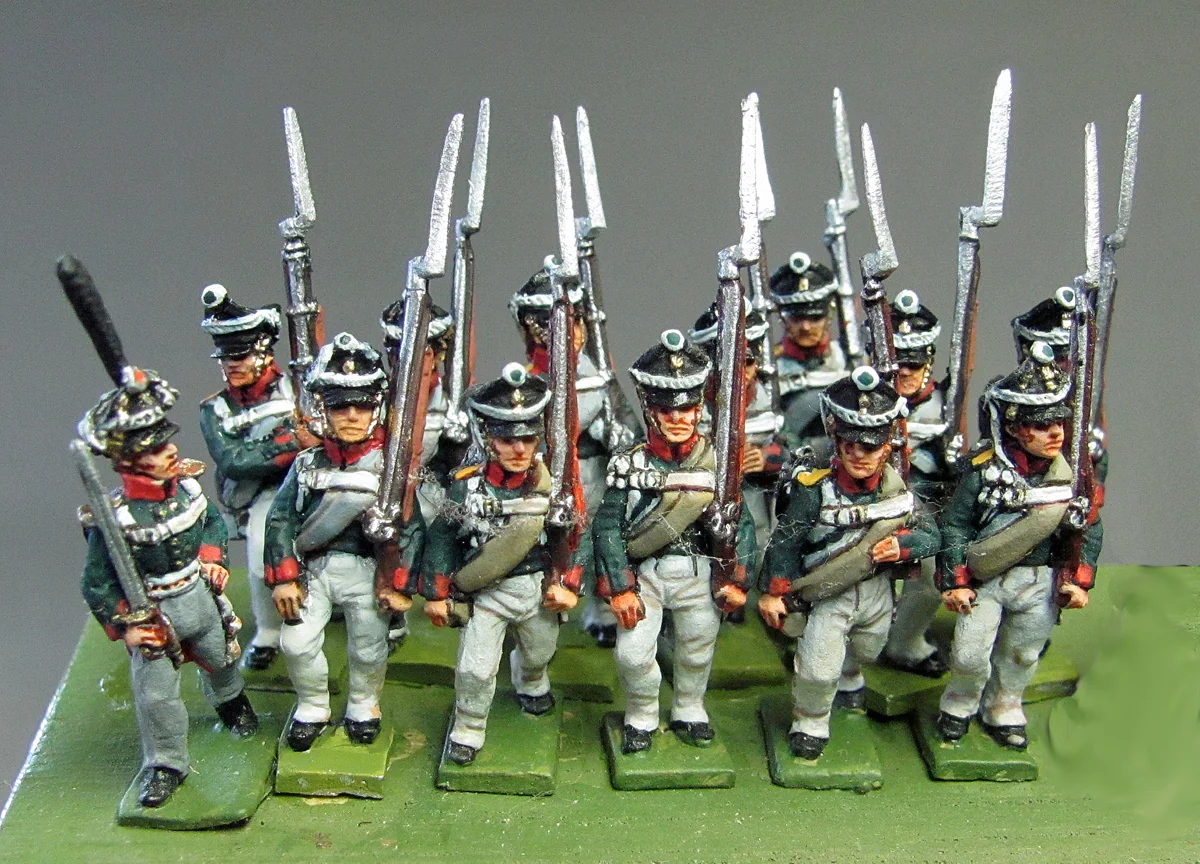 Musketeer/Jager, march attack (18mm) - Image 3