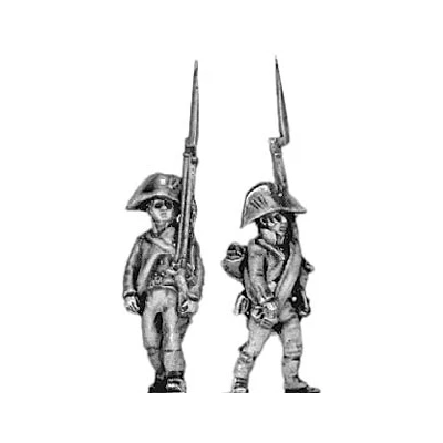 Musketeer, march attack (18mm)