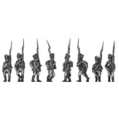 Musketeer, marching (18mm)
