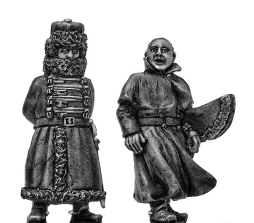 Napoleon and Éblé at the Berezina River (28mm)