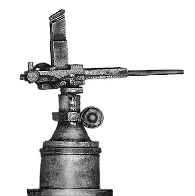 Nordenfelt five barrel .45cal machinegun on pedestal mount (28mm)