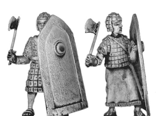Egyptian marine, with axe (28mm)