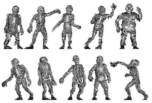 Pack of the Dead Zombie Set (28mm)