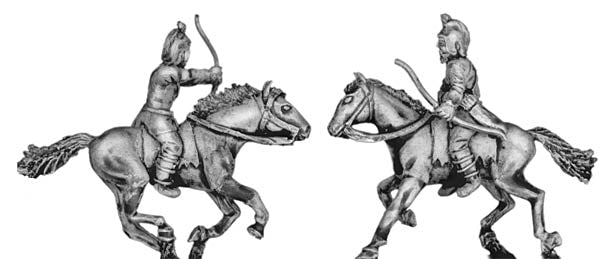 Pathlagonian horse archer, felt cap, bow (28mm)