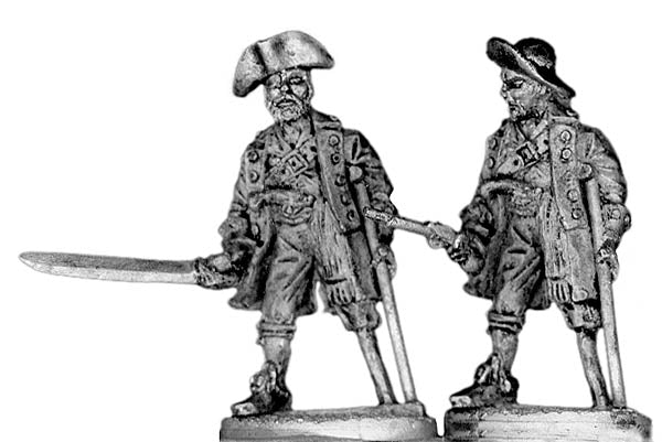 Pirate captain (28mm)
