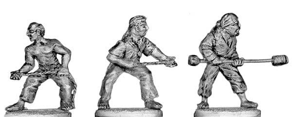Pirate gun crew (28mm)
