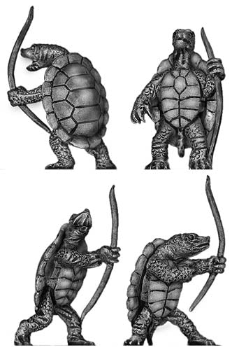 Pond Wars Turtle with bow (28mm)