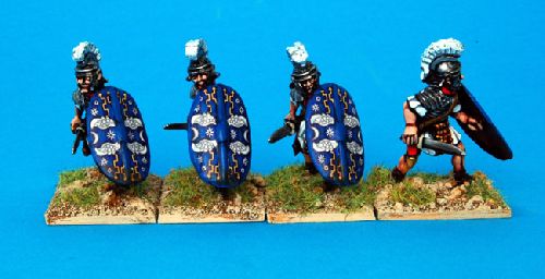 Praetorians Advancing with Gladius (28mm)