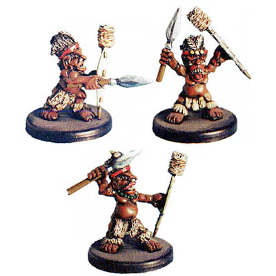Pygmy warrior (28mm)