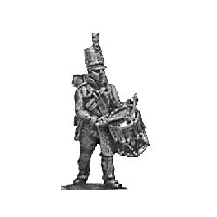 Reserve infantry drummer, English uniform (18mm)