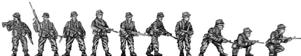 Rifle section - passive poses (28mm)