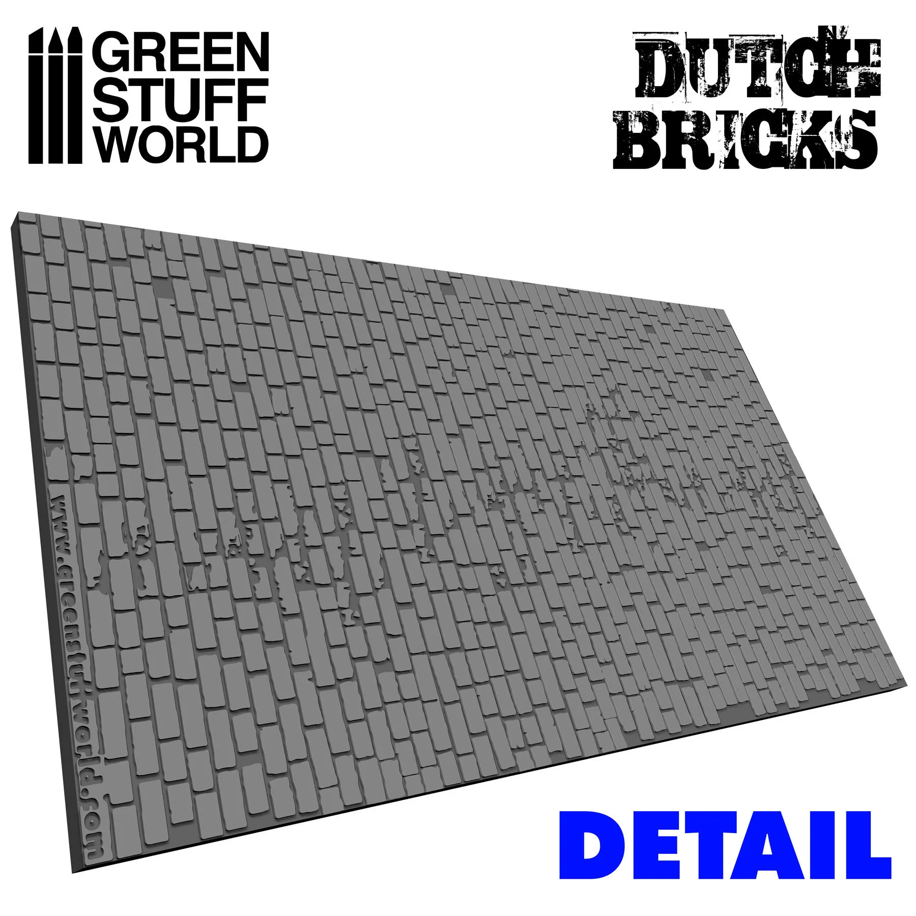 Rolling Pin DUTCH Bricks - Image 2