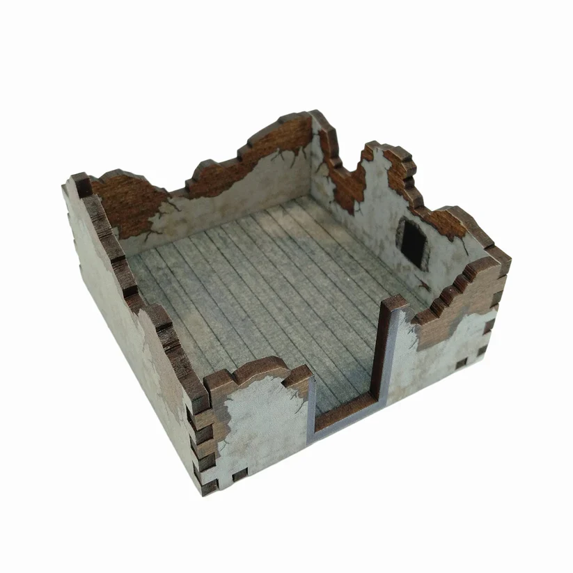 Ruined Houses White Render - 20mm (TTR) - Image 3