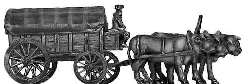 Russian 3 ox ammunition wagon (18mm)