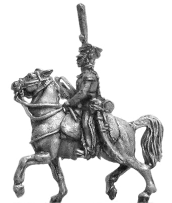 Russian chasseur/mounted jaeger trumpeter (18mm)