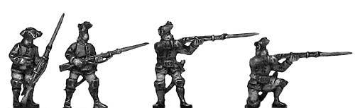 Russian Corps of Observation, summer uniform, firing and loading (18mm)