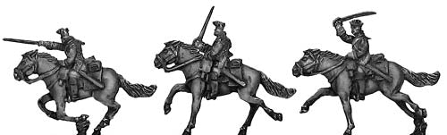 Russian Cuirassier, winter uniform (18mm)