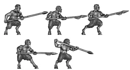 Satyr with spear (28mm)